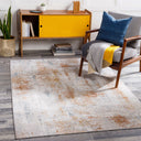 Carmel CRL-2302 Blue / Brown Rug