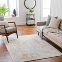 Carmel CRL-2307 Blue / Brown Rug