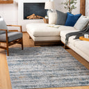 Carmel CRL-2309 Blue / Brown Rug