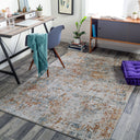 Carmel CRL-2316 Blue / Brown Rug