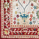 Crafty CRT-2309 Burgandy / Dark Blue Rug