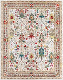 Crafty CRT-2311 Burgandy / Dark Blue Rug