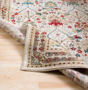 Crafty CRT-2311 Burgandy / Dark Blue Rug