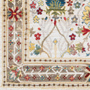 Crafty CRT-2311 Burgandy / Dark Blue Rug