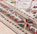 Crafty CRT-2311 Burgandy / Dark Blue Rug