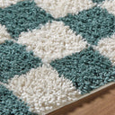 Czechia CZE-2303 Deep Teal / Ivory Rug