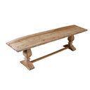 Live Edge Natural Dining Bench