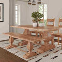 Live Edge Natural Dining Table