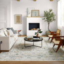 Dresden DRE-2309 Deep Teal / Dusty Sage Rug