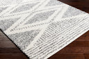 Deluxe Shag DXS-2309 Charcoal / Cream Rug
