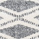 Deluxe Shag DXS-2309 Charcoal / Cream Rug