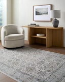 Edmonton EDO-2308 Charcoal / Dark Blue Rug