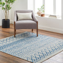 Elaziz ELZ-2368 Cream / Dark Blue Rug