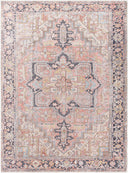 Embrace EMA-2306 Black / Burnt Orange Rug