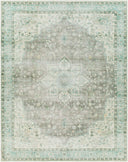 Erin ERN-2309 Aqua / Cream Rug
