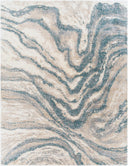 Eskimo Shag ESG-2305 Blue / Cream Rug