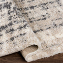 Eskimo Shag ESG-2306 Black / Cream Rug
