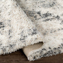 Eskimo Shag ESG-2311 Black / Cream Rug