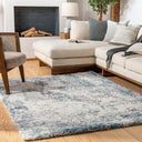 Eskimo Shag ESG-2312 Blue / Cream Rug
