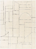 Freud FEU-2307 Black / Ivory Rug