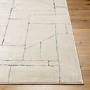 Freud FEU-2307 Black / Ivory Rug