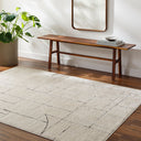 Freud FEU-2307 Black / Ivory Rug
