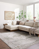 Fifth Avenue FIF-2303 Light Gray / Off-White Rug