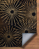 Forum FM-7090 Black / Dark Brown Rug