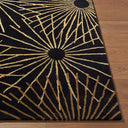Forum FM-7090 Black / Dark Brown Rug