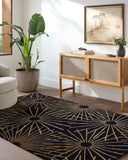 Forum FM-7090 Black / Dark Brown Rug