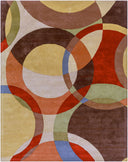 Forum FM-7108 Burgandy / Burnt Orange Rug