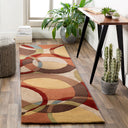 Forum FM-7108 Burgandy / Burnt Orange Rug