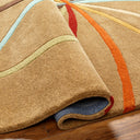 Forum FM-7140 Aqua / Dark Brown Rug