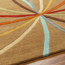 Forum FM-7140 Aqua / Dark Brown Rug