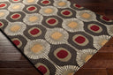 Forum FM-7170 Brown / Burgandy Rug