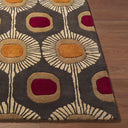 Forum FM-7170 Brown / Burgandy Rug