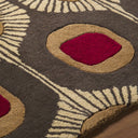 Forum FM-7170 Brown / Burgandy Rug