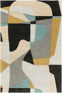 Forum FM-7194 Beige / Black Rug