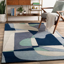 Forum FM-7195 Dark Blue / Denim Rug