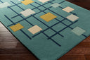 Forum FM-7201 Dark Blue / Light Beige Rug