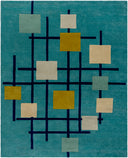 Forum FM-7201 Dark Blue / Light Beige Rug