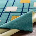 Forum FM-7201 Dark Blue / Light Beige Rug