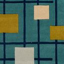 Forum FM-7201 Dark Blue / Light Beige Rug