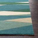 Forum FM-7204 Cream / Dark Green Rug
