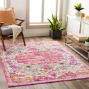 Floransa FSA-2308 Burnt Orange / Fuchsia Rug