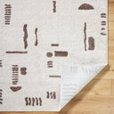 Fossay Shag FSG-2300 Dark Brown / Light Beige Rug