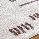 Fossay Shag FSG-2300 Dark Brown / Light Beige Rug
