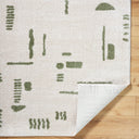 Fossay Shag FSG-2302 Grass Green / Light Beige Rug