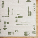 Fossay Shag FSG-2302 Grass Green / Light Beige Rug