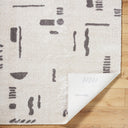 Fossay Shag FSG-2303 Charcoal / Light Beige Rug